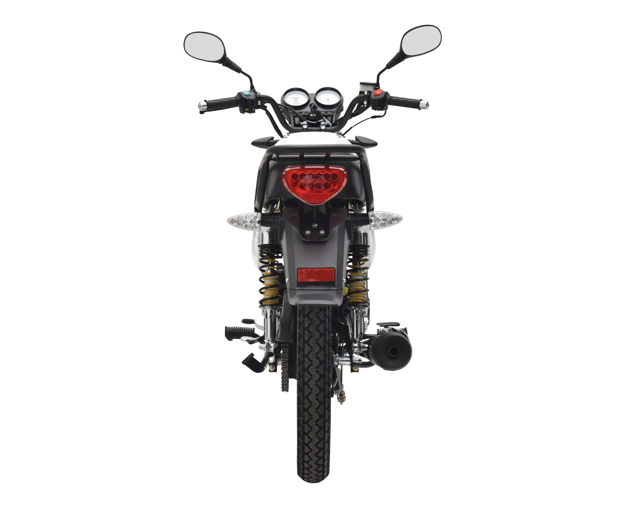 Blade 150 motocicleta de trabajo 150 cc vista perspectiva trasera