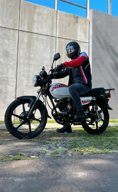 Gru 180 motocicleta urbana 180 cc eficiente