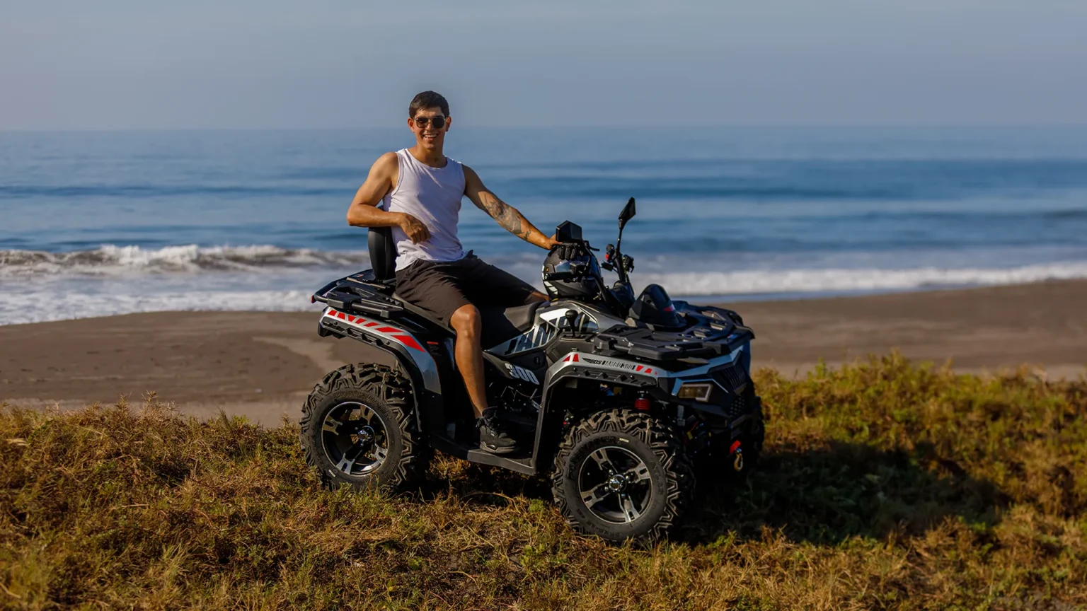 Cuatrimoto Jambo 300 BDS, 21 HP con tablero digital, rines de aluminio y WINCH